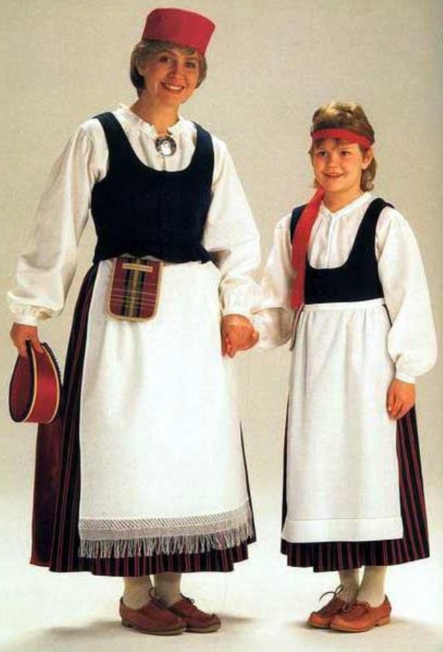 Карелы народ национальный костюм