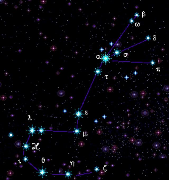 Созвездие скорпиона на небе картинки
