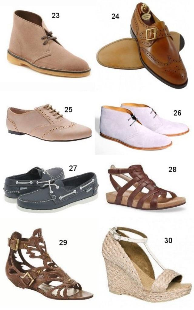 Виды обуви модели обуви