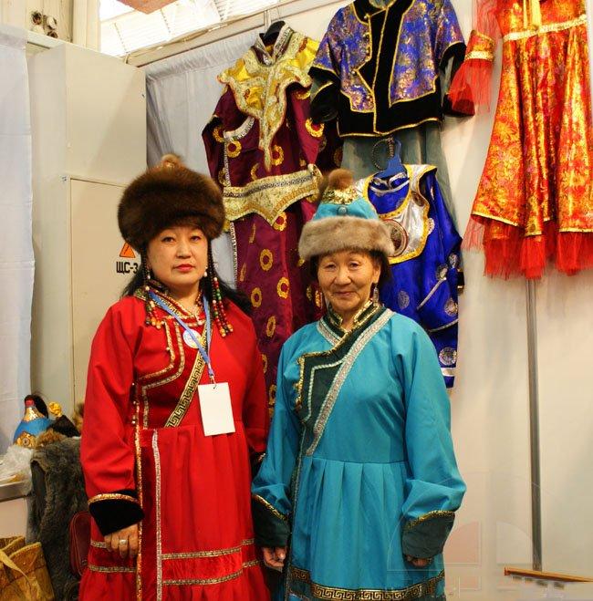 Бурятские женские костюмы