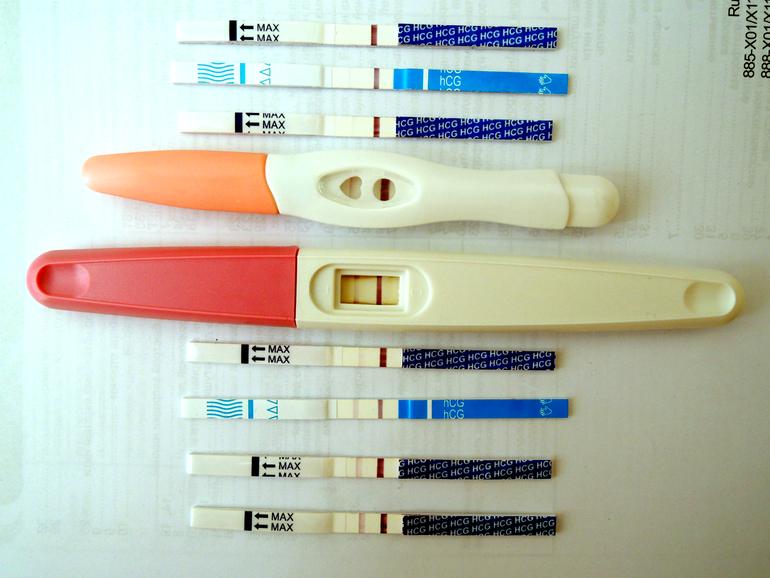 Определить тест на беременность по фото