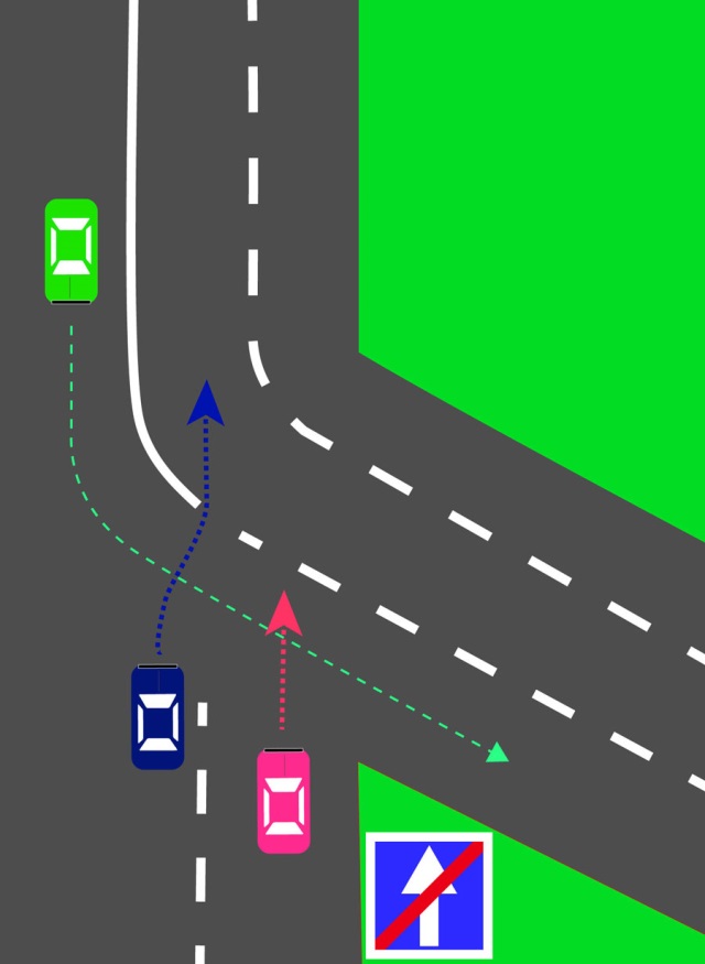 Проезд т образных нерегулируемых перекрестков в картинках