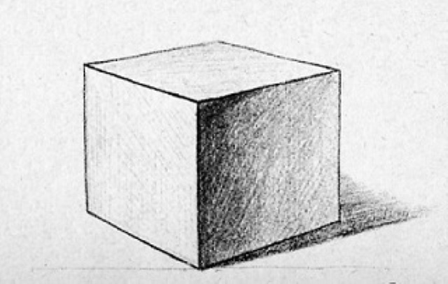 Рисунок 6 кубов. Куб для рисования. Металлический куб карандашом. Объемный куб скетч. Куб с тенью легко.