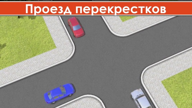 Все виды перекрестков в картинках пдд