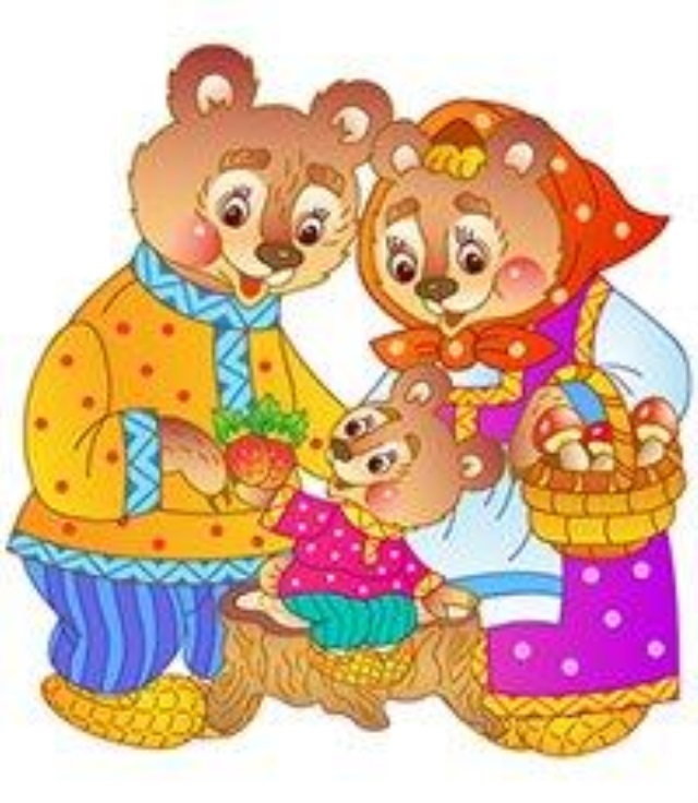 Картинка По Сказке Три Медведя Для Детей