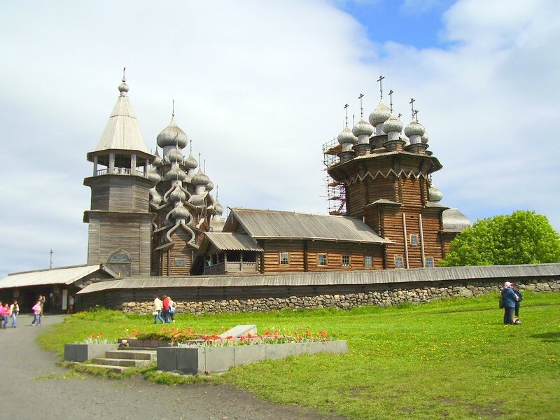 Фото Кижского погоста в деталях