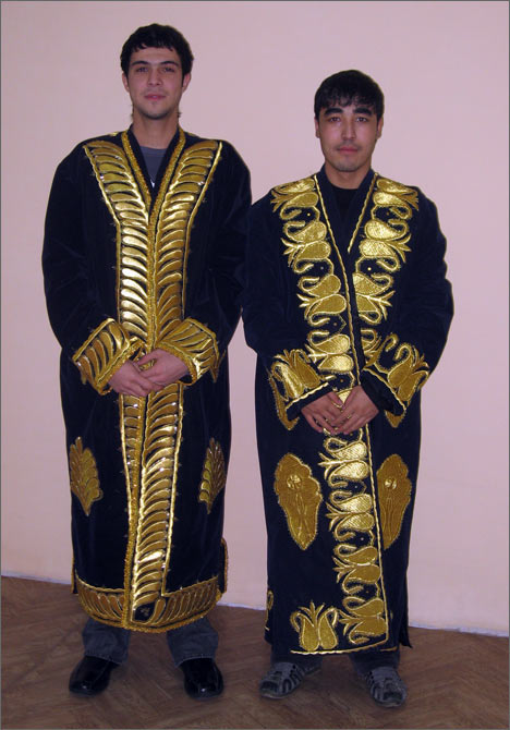 Таджикский халат мужской
